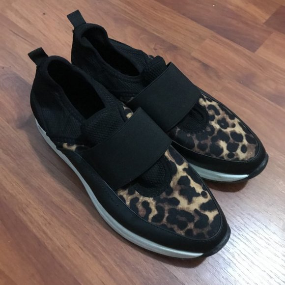 Anne Klein Sport Shoes - Cheetah Print Fashion Sneakers